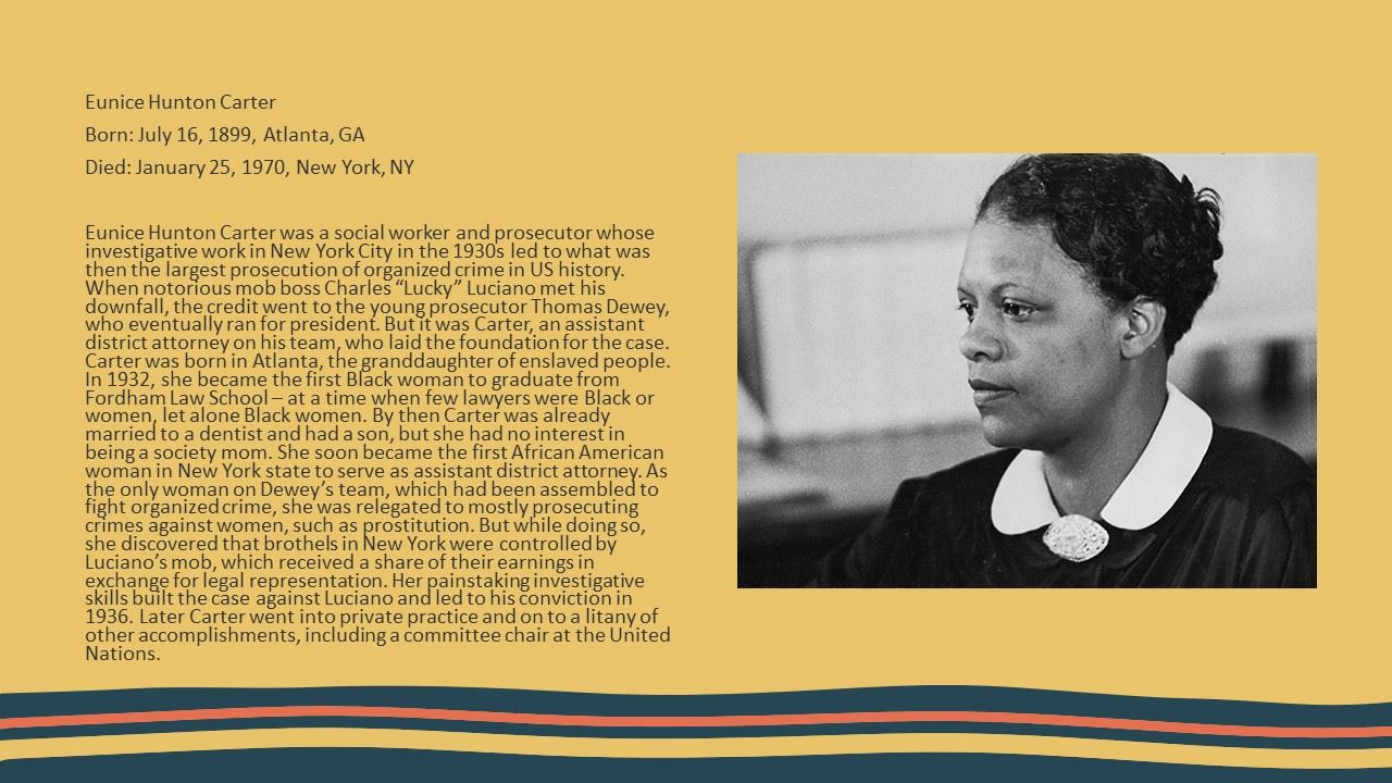 Eunice Hunton Carter