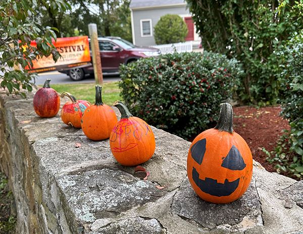Pumpkins at Fall Festival
