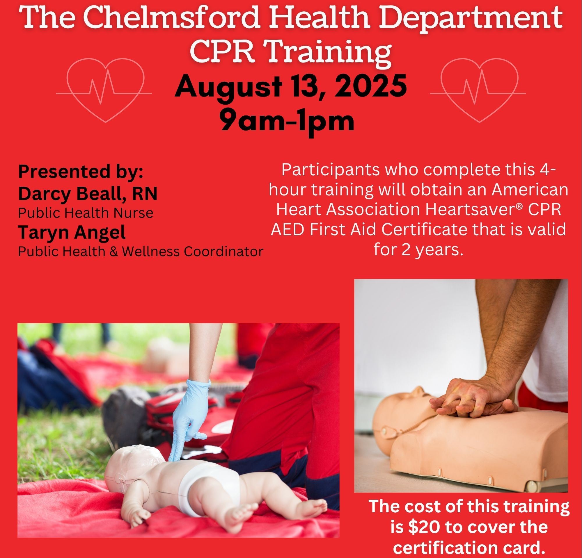 8.13.25 Community Heartsaver Newsflash